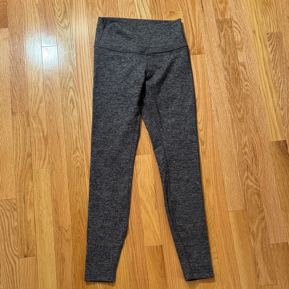 Lululemon Wunder Train Gray Leggings 28”